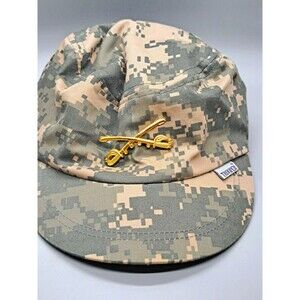 Trooper US Army Cavalry Crossed Sabers Digital Camo Military Cap Hat Adjustable